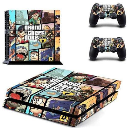 PS4 Grand Theft Auto V (GTA 5) Skin Sticker for Console & 2 Controllers