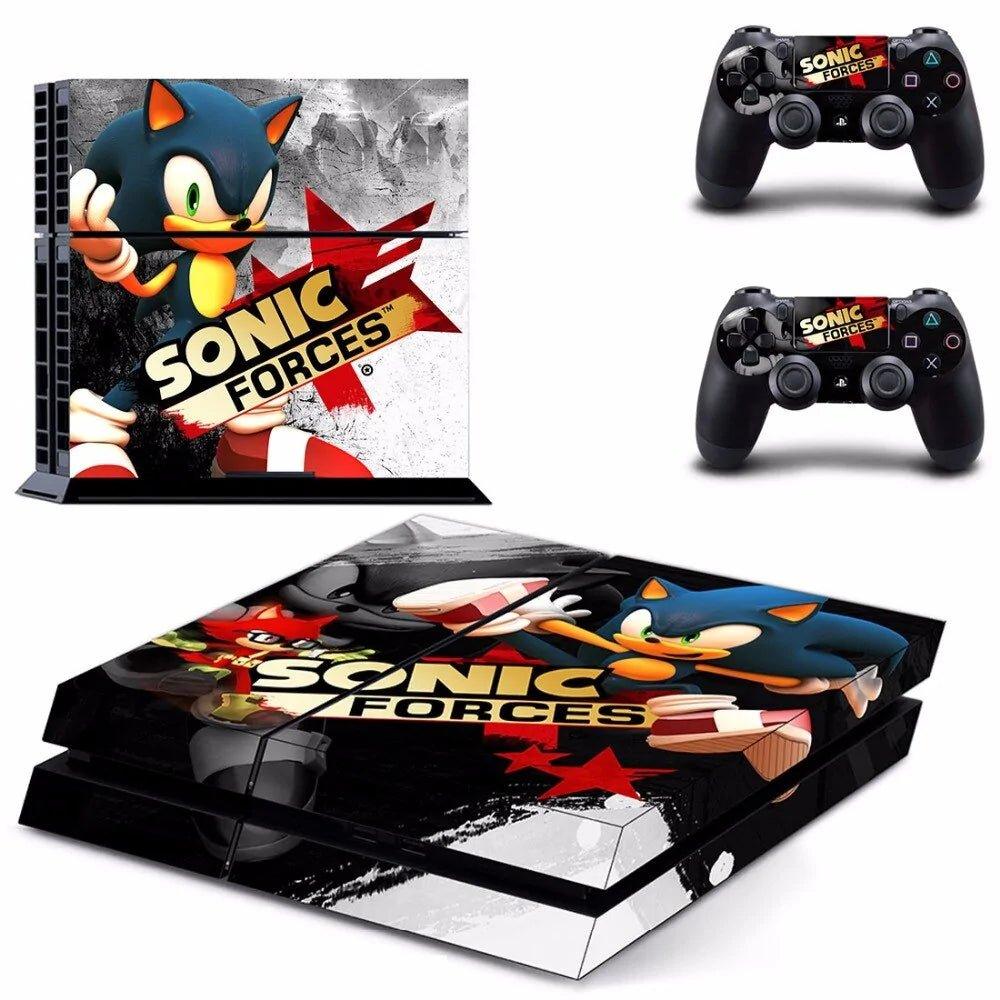 PS4 Sonic Forces Skin Sticker for Console & Controller