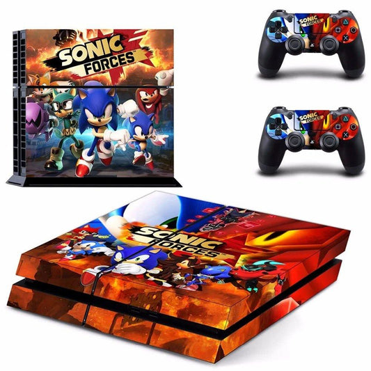 PS4 Sonic Forces Skin Sticker for Console & Controller