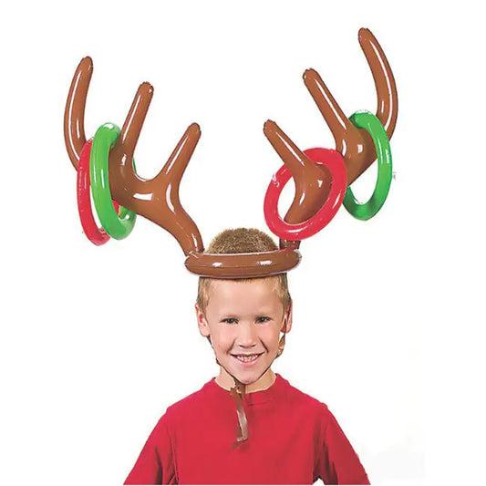 Christmas Inflatable Reindeer Antlers – Fun, Festive Accessory for Holiday Cheer 🎄🦌