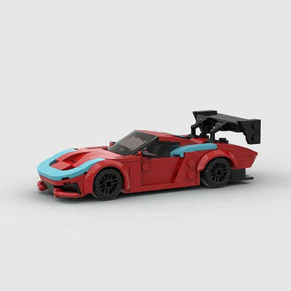 r New City Speed Champions Technique Racing Car Building Brick Set