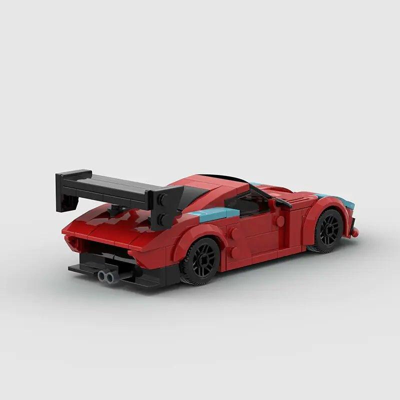 r New City Speed Champions Technique Racing Car Building Brick Set