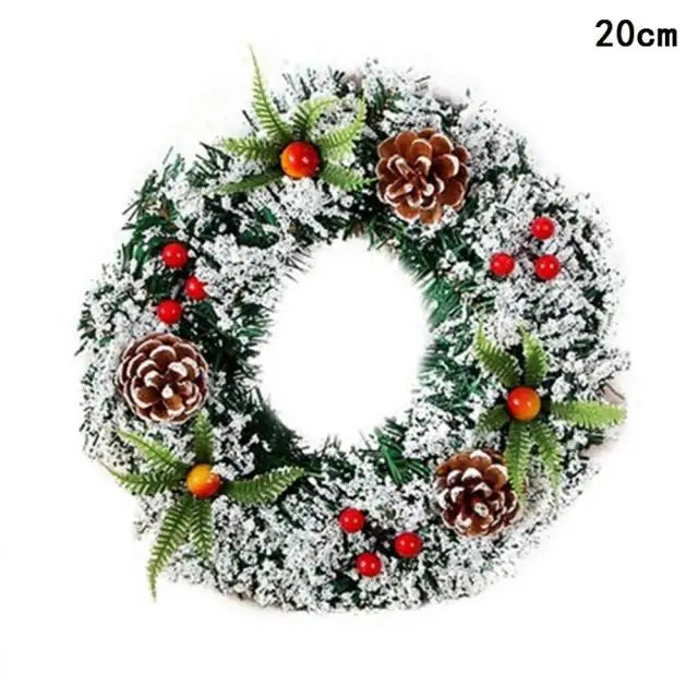 Festive Christmas Wreath Door Garlands – Add Holiday Cheer to Your Door