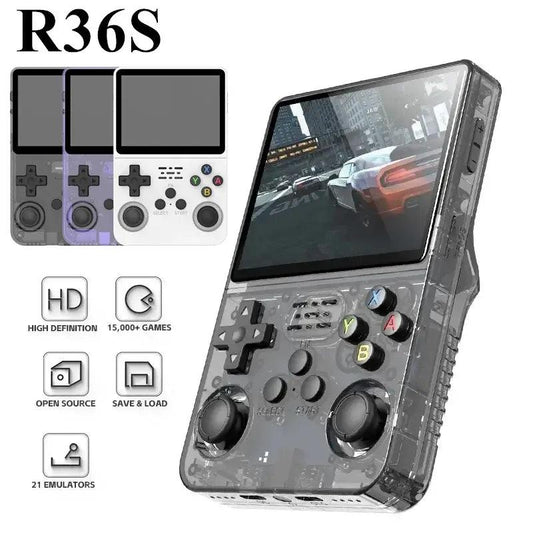 R36S Retro Handheld Video Game Console