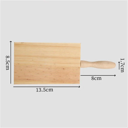 Master Homemade Pasta Effortlessly with the Perfect Wooden Pasta Maker Board - Home Kartz