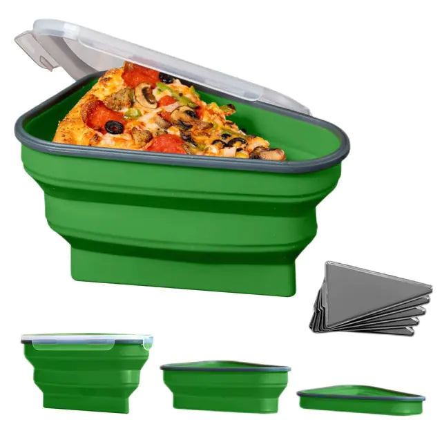 Foldable Pizza Container – Keep Pizza Fresh, Fold & Store 🍕