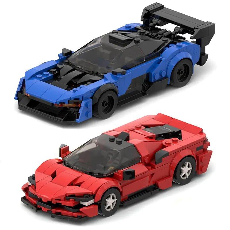 Racing Super Technique Creative Brick Set