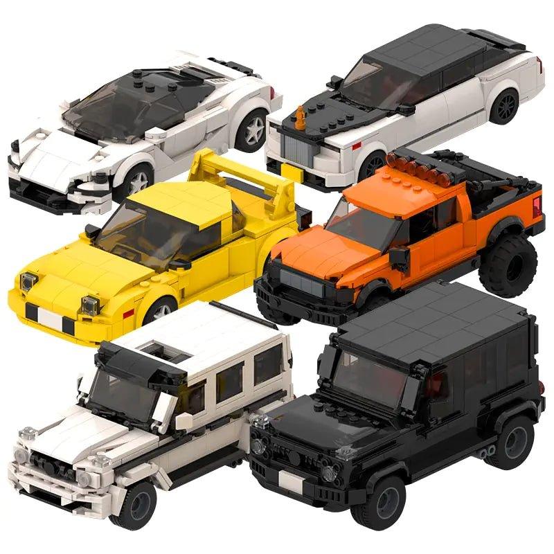 Racing Super Technique Creative Brick Set