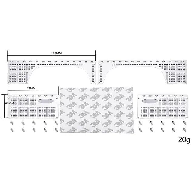 RC Car Window Mesh Upgrade Spare Parts