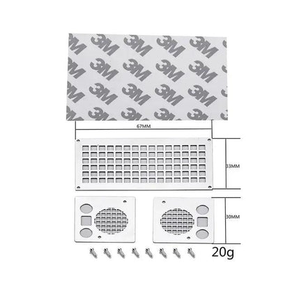 RC Car Window Mesh Upgrade Spare Parts