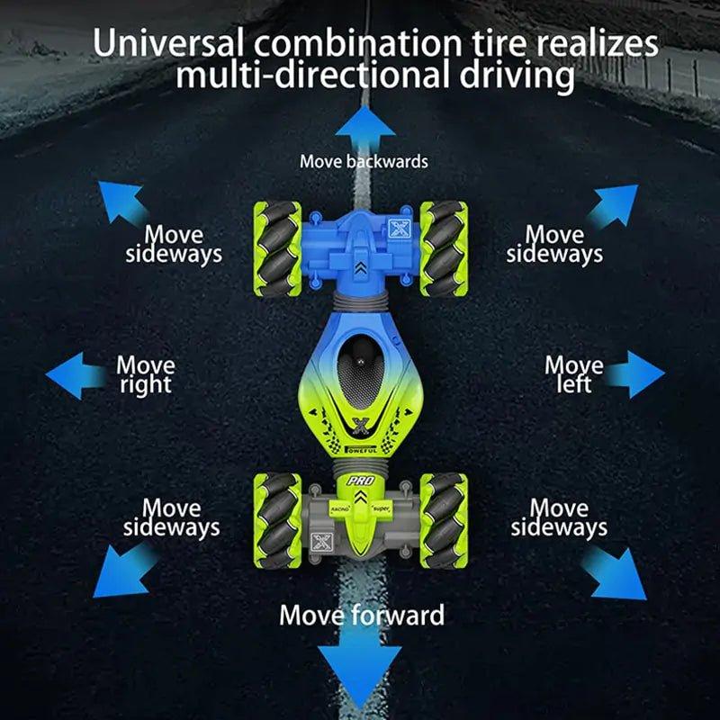 RC Watch Gesture Rotation Stunt Car