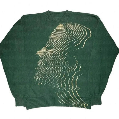 Women's Vintage O-Neck Knitwear