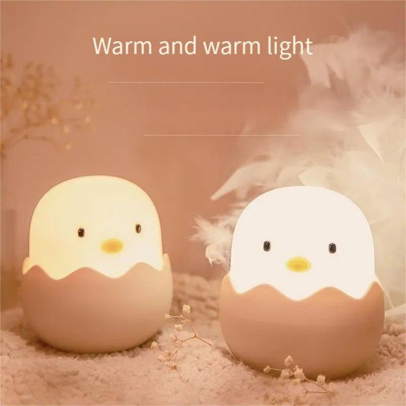 Rechargeable Dimmable Cartoon Night Light