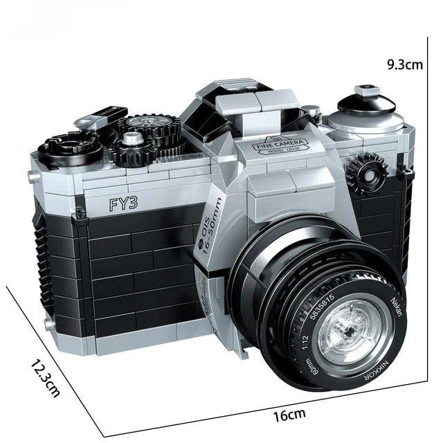 Retro Camera Building Blocks Toy