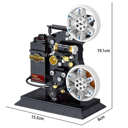 Retro Camera Building Blocks Toy