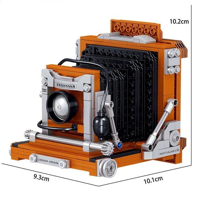 Retro Camera Building Blocks Toy