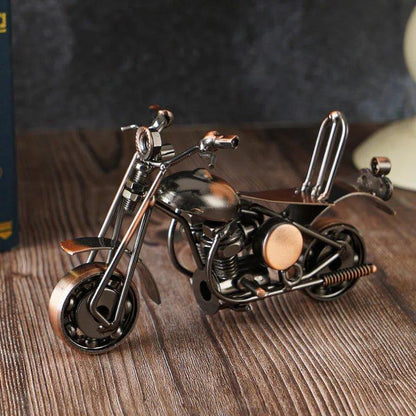 Retro Iron Art Motorcycle Models