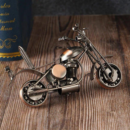 Retro Iron Art Motorcycle Models