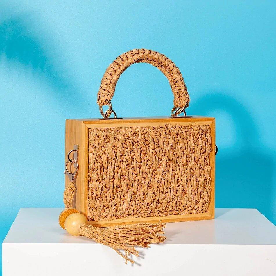 Retro Woven Straw Bags