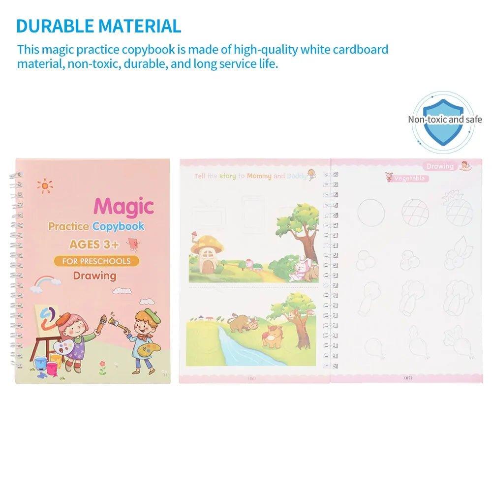 Reusable Kid's Handwriting Practice Copybook