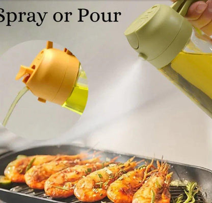 Revolutionize Your Cooking with the Ultimate Spray Bottle | 2 - in - 1 Spray and Pour Bottle for Mess - Free Precision 🍽️✨