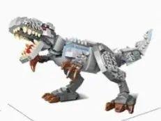 Rex Building Block Triceratops Legos