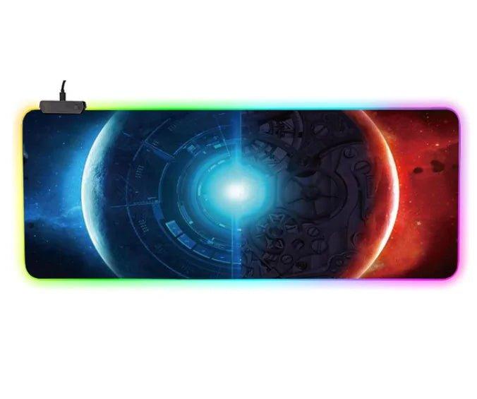 RGB Backlit Gaming Mouse Pad