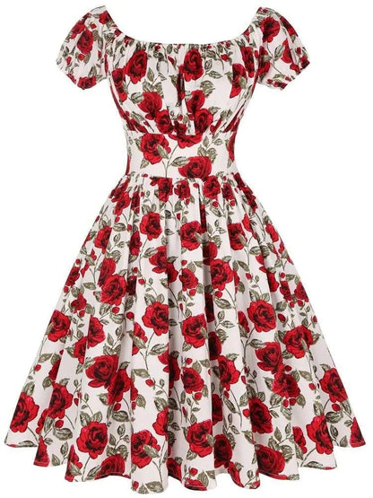 Rockabilly Women Swing Dress