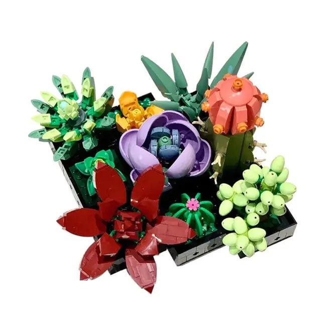 Romantic Flower Bouquet Bricks Toy