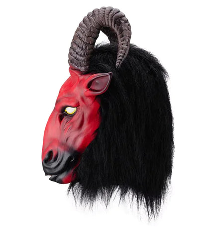 Transform Into a Terrifying Creature with the Horror Sheep Latex Mask 🎭