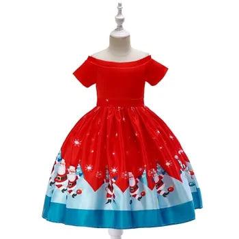 Cartoon Cosplay Snowflake Princess Dress - Become a Winter Wonderland Royalty