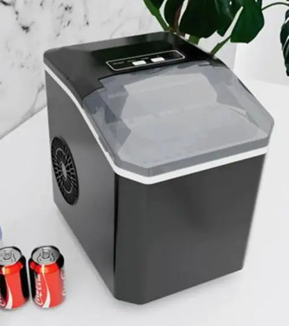 Household Chewing Ice Maker – Compact, Stainless Steel Ice Maker for Home & Kitchen