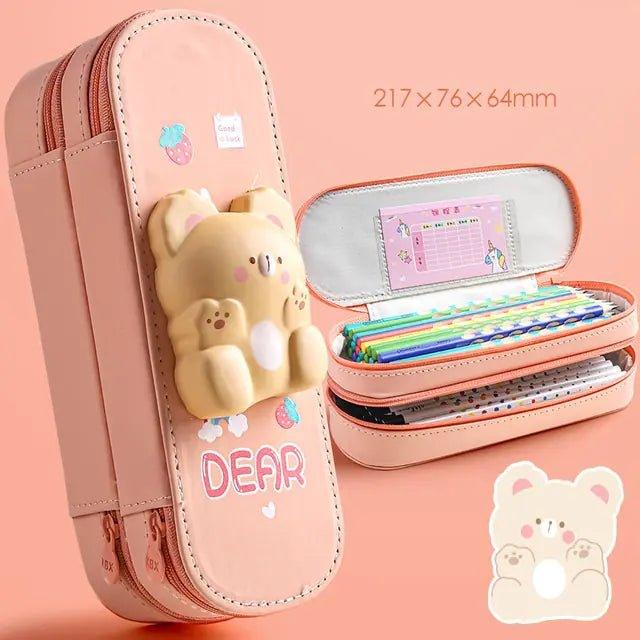 Sanrio PU Large Capacity Pencil Case