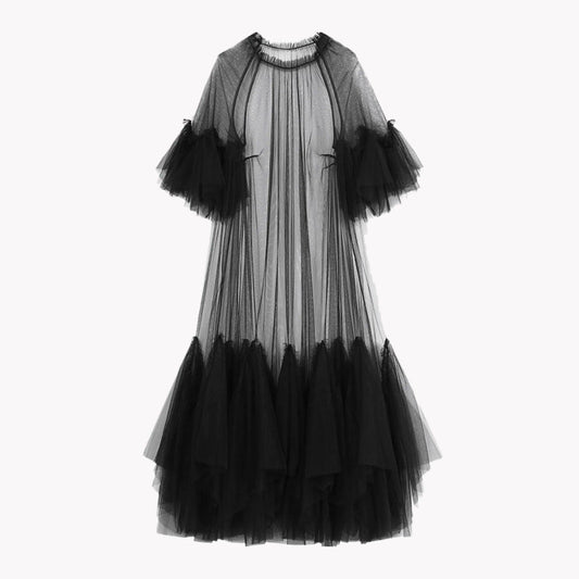 See Through Tulle Dress