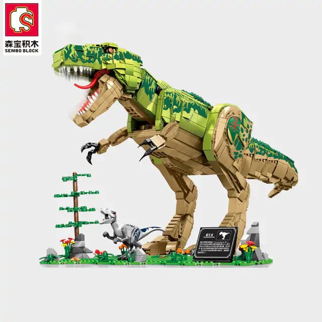 SEMBO BLOCK Tyrannosaurus Rex Dinosaur Building Blocks Toys - Home Kartz