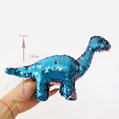 Sequin Dinosaur Color Changing Pillows Toy - Home Kartz