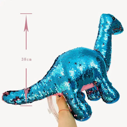 Sequin Dinosaur Color Changing Pillows Toy - Home Kartz
