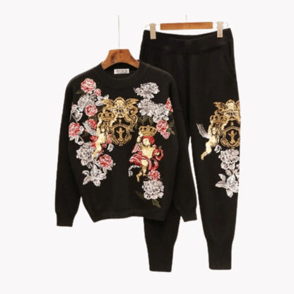 Sequin Tracksuit Set