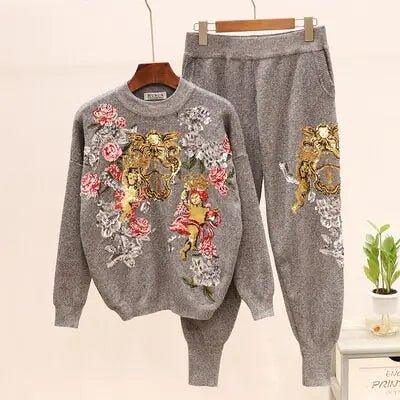 Sequin Tracksuit Set