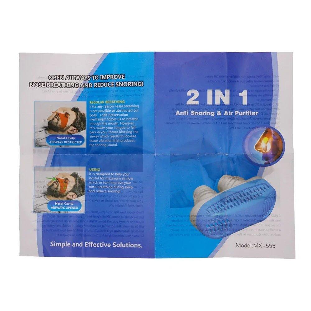 Silicone Anti Snore Nasal Dilators Apnea Aid Device