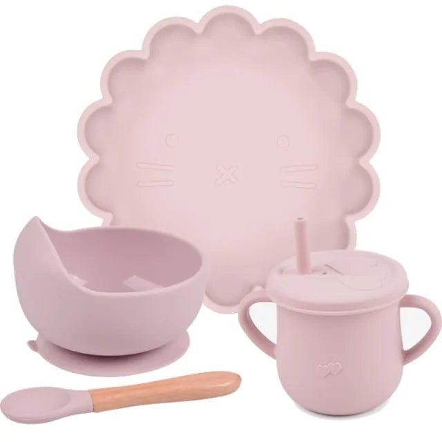 Silicone Baby Feeding Spoon Set