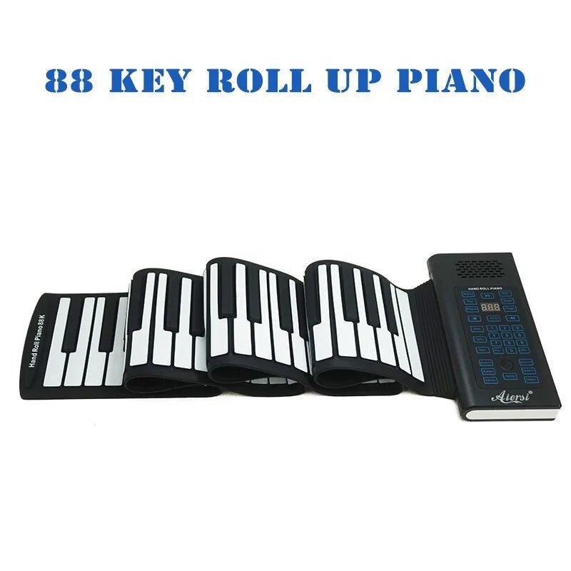 Silicone Soft Roll Up Electronic Flexible Piano