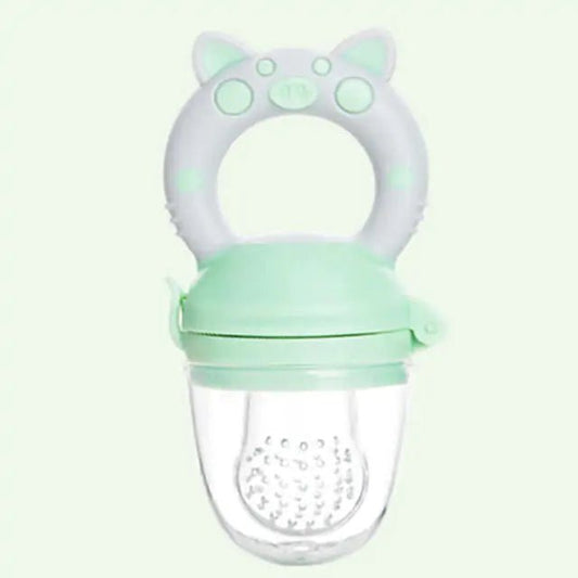 Silicone Teether & Fresh Food Feeder for Babies (3-12 Months)