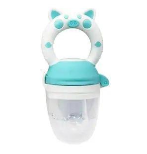 Silicone Teether & Fresh Food Feeder for Babies (3-12 Months)