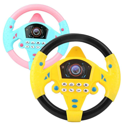 Simulation Copilot Steering Wheel Toy