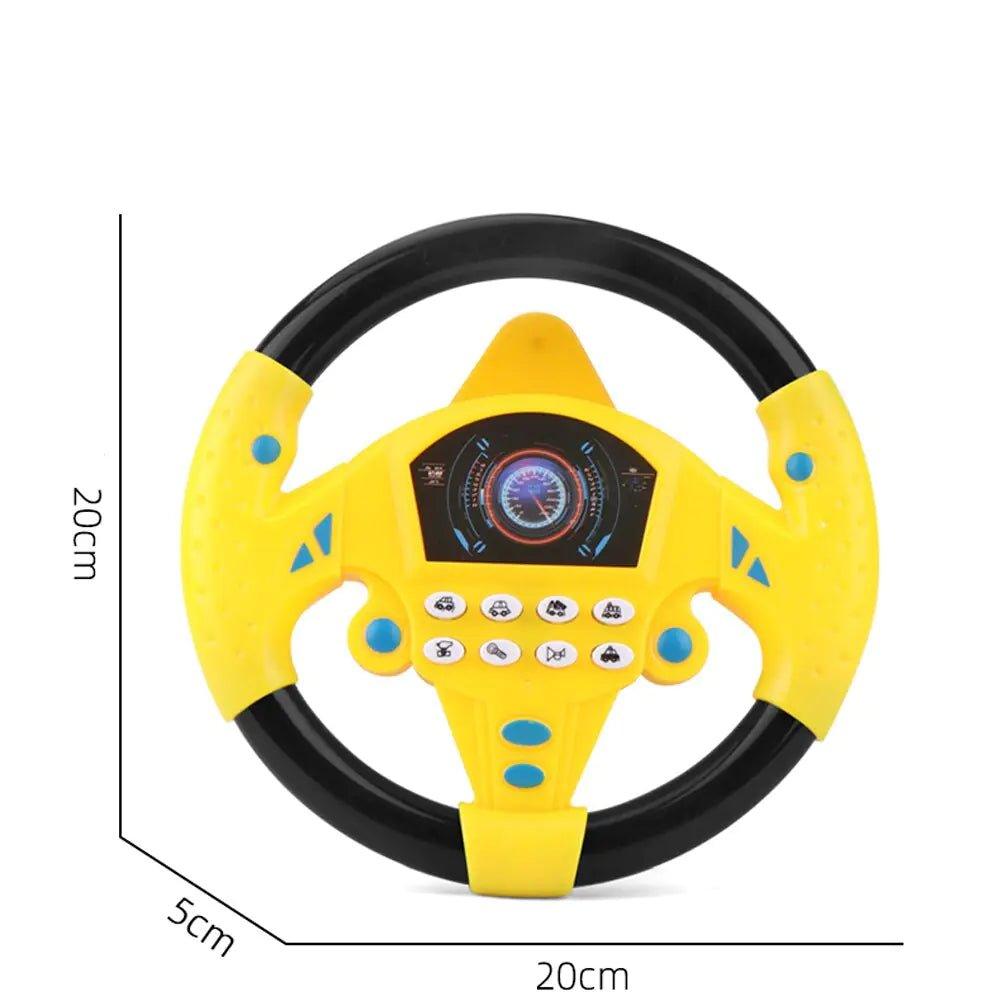 Simulation Copilot Steering Wheel Toy