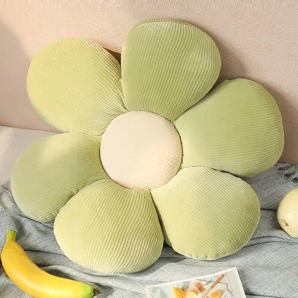 Add Whimsical Charm to Your Girly Decor with Our Six Petal Flower Cushion