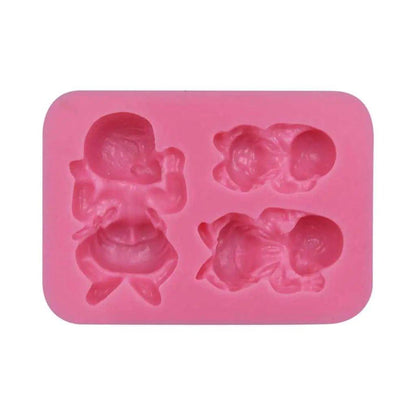 Sleeping Baby Silicone Mold