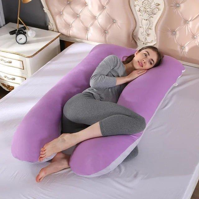 Sleeping Support Pillow For Pregnant Women Body PW12 100% Cotton Rabbit Print U Shape Maternity Pillows Pregnancy Side Sleepers