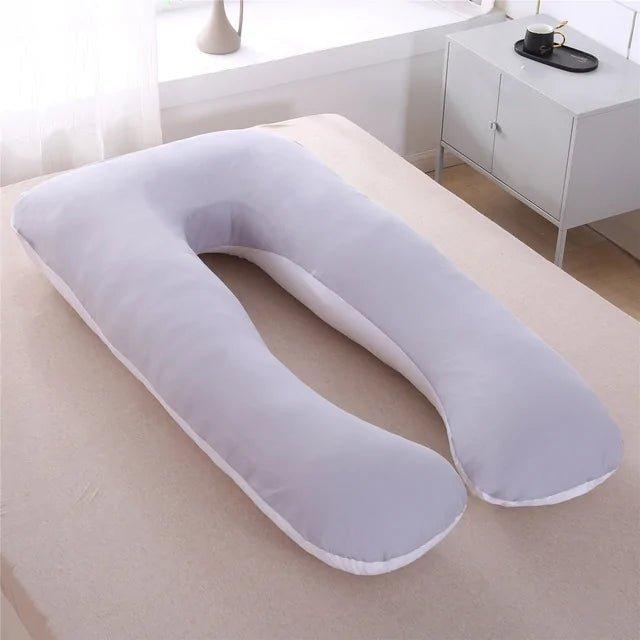 Sleeping Support Pillow For Pregnant Women Body PW12 100% Cotton Rabbit Print U Shape Maternity Pillows Pregnancy Side Sleepers